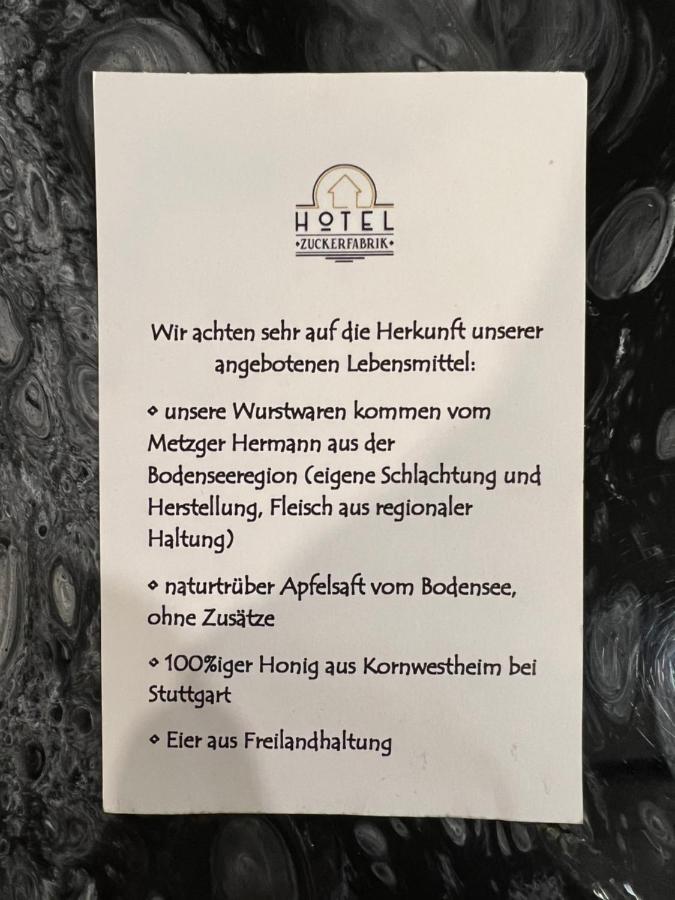 Hotel Zuckerfabrik Stuttgart Luaran gambar